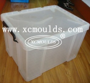 Transparent box mould