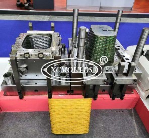 Rattan basket mould