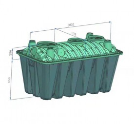 Septic tank mould